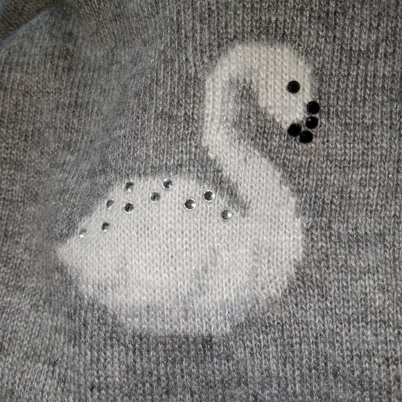NEXT grey swan jumper wool blend US12 - Picture 2 of 5